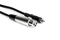 Hosa XRF-115 15' XLRF to RCA Audio Cable