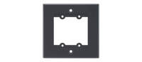 Kramer FRAME-2G-WHITE  Frame for Wall Plate Inserts, 2 Gang, White 