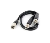 Lectrosonics PS2200A  12" Hirose4 to Dual LZR Power Cable 