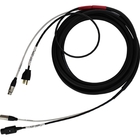 Pro Co EC9-25 25' Combo Cable with XLR and Edison to IEC