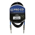 Pro Co EG-1 1' Excellines 1/4" TS Instrument Cable