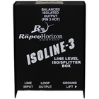 Rapco IL-3 Isoline3 Line Level Iso/Split Box, Pin 3 Hot