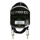 Pro Co LPP-3 3' Lifelines 1/4" TS Instrument Cable