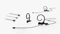 DPA 4166-OC-F-F34-LH  Slim Omni Flex Headset Mic, 110 mm Boom, Beige, Mini-Jack 