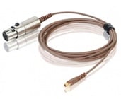 Countryman E2CABLET-S3  E2 Earset Cable, Lemo 3-Pin Connector, Tan