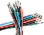 Rapco STT-1-1/2-8PK 1.5' Stagemaster TT Patch Cable, 8 Pack