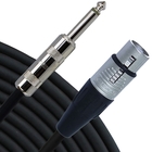 Rapco RHZV-10  Audio Cable ¼” Mono Plug XLR Jack 10FT 