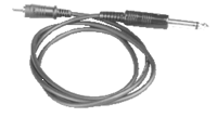 Whirlwind M3006 6' 1/4" TS Male to RCA Male Adapter Cable
