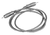 Whirlwind M3103 3' Male to Male RCA Cable
