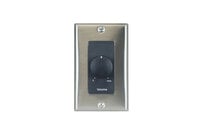 Lowell 25LVC-DSB 25W Single - Gang Stainless Steel/Decorator Black Attenuator