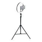 Gator GFW-RINGLIGHTSET  (2) Adjustable Stands w/ LED Ring Lights, Phone Holders 