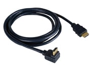 Kramer C-HM/RA-3  High Speed HDMI Right Angle Cable with Ethernet, 3 ft 