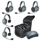 Eartec Co HUB523 Eartec UltraLITE/HUB Full Duplex Wireless Intercom System w/ 5 Headsets