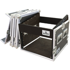 Grundorf T8-TLR1224-QUB  Tour 8 Top-Load Rack, Sized for A&H QU on Top, 12RU Rack 