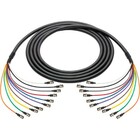 Laird Digital Cinema BNC-10SNK-025 10-Channel BNC Thin Profile 23AWG Snake Cable - 25 Foot