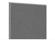 Auralex B244 2" x 48" x 48" panel, beveled edge, Slate fabric, 4 AFN impaling clips - Tier 3