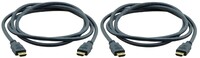 Kramer C-HM/HM-6-PK2-K 6' HDMI to HDMI CABLE , 2 PACK