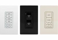 Crestron C2N-CBD-E-W-S Cameo Express Keypad, Standard Mount, White