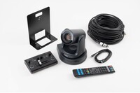 Roland Professional A/V PTZ-1G-V02 Streaming Video Bundle, AV-2020G Camera & AV-W20G Wall Mount, Gray