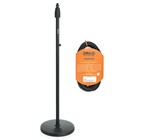 Gator GFW-MIC-1000-K Roundbase Mic Stand with Twist Clutch, 25' Microphone Cable