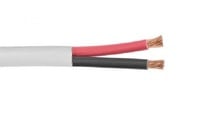 Liberty AV 18-2C-P-WHT Cable Commercial Grade General Purpose 18 AWG 2 Conductor