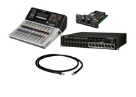 Yamaha TF1 Starter Pack TF1 Digital Mixer with Dante Card, Stagebox, and Cat6 Cable