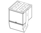 Nexo VNI-HCPL535  Bracket for mounting ePS10 under eLS600 