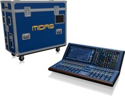 Midas HD96-24-CC-TP-UL Live Digital Console, 144 Input Ch, 21" Touch Scrn, Case