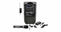 Galaxy Audio Traveler Quest 8X-GTU-H0P5B0 8" 150W PA Speaker with Handheld Wireless Microphone