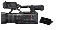 JVC GY-HC500MC  Connected Cam 4K 1" Camcorder with KA-MC100G Media Adapter 