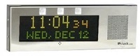 Advanced Network Devices IPCSL-RWB-IC  IP Clock with Flashers (Large, Singlewire) 