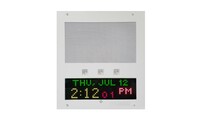 Advanced Network Devices IPSWD-FM-RWB-IC  IP Speaker with Display and Flashers (Flush Mount) 