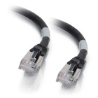 Cables To Go 00720  25ft Cat6a Snagless Shielded (STP) Ethernet Network Patch Cable, Black