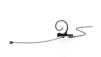 DPA 4188-DC-F-B10-LE 4188 CORE Slim Directional Flex Earset,120 mm Boom, Black, TA4F