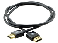 Kramer C-HM/HM/PICO-3 HDMI (Male-Male) Slim Cable with High-Speed Ethernet 3'