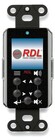 RDL DB-NMC1 Network Remote Control with Screen - Dante - Black