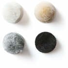Rycote Overcovers Advanced Black Fur Discs for Lavalier Microphones 100 Pack