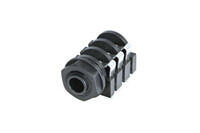 REAN NYS2162-U  2 Pole Horizontal 1/4" Mono Jack with Switched Contacts, .322" Length Contacts, Bulk