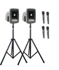 Anchor MEGA-DP4-AIR-HHHH  MEGA2-XU4, MEGA2-AIR, 2 SS-550, 4 wireless mics