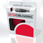 Gator GCWC-XLR-10FTRS  CableWorks Composer Series 10' XLR-F to TRS Cable