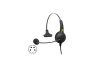 Pliant Technologies PHS-SB11LE-4F  SmartBoom LITE Single-Ear Headset, 4-Pin  XLR Female 