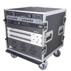 ProX T-10RSS  10U, 19" Deep Deluxe Vertical Rack with Casters