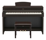 Yamaha YDP184R  Digital Piano Console w/Bench, 88-Key, Dark Rosewood 