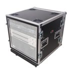ProX T-10RSP  10U, 20" Deep Shockproof Vertical Rack with Casters