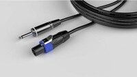 Gator GCWC-SPK-10-1TL  CableWorks Composer Series 10' TS to TL Speaker Cable 