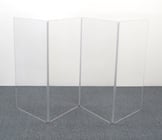 Clearsonic A2448X4 4' x 8' 4-Section Clear Acoustic Isolation Panel