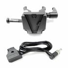 ikan PT-PWR-DTAP-V  Threaded Teleprompter Monitor Power Cable with D-Tap Connector & V-Mount Clamp