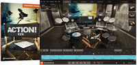 Toontrack Action! EZX Expansion for EZdrummer 2 [Virtual[