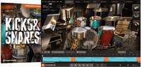 Toontrack Kicks & Snares EZX Expansion for EZdrummer 2 [Virtual]