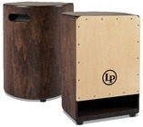 Latin Percussion Round Back Bass Cajon with Birch Soundboard Rounded Plywood Body, Birch Soundboard, and 2 Sets of Premium Snare Wires